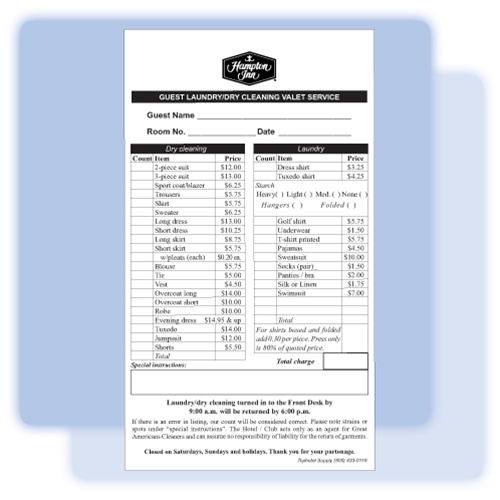 hampton-inn-valet-list-hampton-inn-laundry-list-hampton-inn-printed