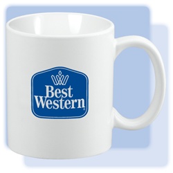 Best Western C-handle coffee mug