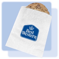 Best Western cookie/bagel bag, No. 1229104