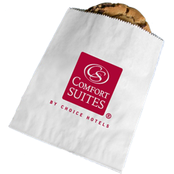 Comfort Suites cookie/bagel bag, #1229151