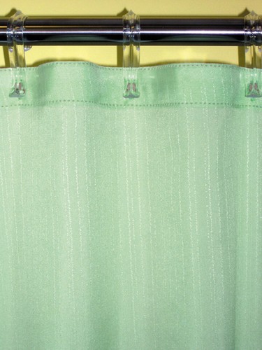 KA9100 - Round Side Plastic Shower Curtain Hooks