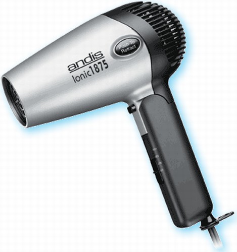 Andis 1875 watt ceramic ionic hair dryer with retractable cord and