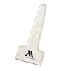 Ice scraper made of break-resistant plastic with Marriott logo