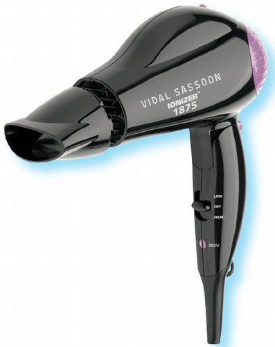 Vidal Sassoon® 1875-watt Ion Dryer #668-VS781 - case of 4 pcs.