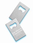 CUSTOM Credit card-shaped bottle opener, 50 minimum, #679-7050C