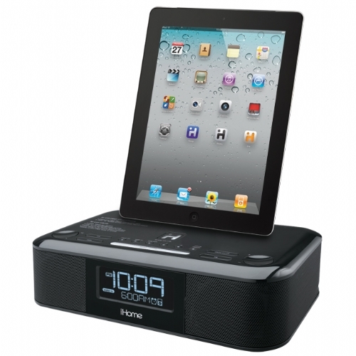 iHome FM Clock Radio for the iPad, iPhone and iPod, No. 771-HiP95B