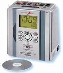 Zenith® auto set icon tuning alarm CD clock radio with MP3 line-in, #771-Z1261S