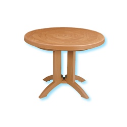 Grosfillex® Atlantic 38" round folding table